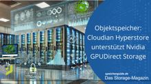 Objektspeicher: Cloudian unterstützt Nvidia GPUDirect Storage